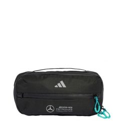 PLECAK MERCEDES - AMG PETRONAS FORMULA ONE TEAM INTELLIGENT PACKING SYSTEM. Czarne plecaki męskie Adidas, bez wzorów, z materiału. Za 199.00 zł.