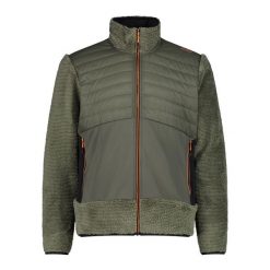 Bluza męska turystyczna CMP 34P1717. Zielone bluzy męskie CMP, m, bez wzorów, sportowe, bez ramiączek, bez kaptura. Za 340.00 zł.
