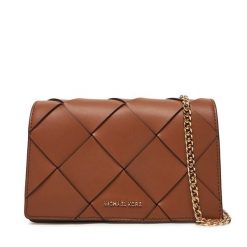 Torebka MICHAEL Michael Kors. Brązowe torebki do ręki damskie MICHAEL Michael Kors, bez wzorów, bez dodatków. Za 599.99 zł.