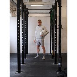 MANTO bluza CIRCLE melanż. Szare bluzy damskie Manto, bez wzorów, bez ramiączek, bez kaptura. Za 279.00 zł.