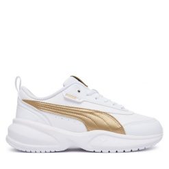 Baleriny Puma. Białe balerinki damskie Puma, bez wzorów, bez obcasa, bez zapięcia. Za 299.99 zł.