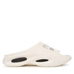 Klapki Plein Sport. Białe klapki męskie Plein Sport, bez wzorów, bez zapięcia. Za 399.99 zł.