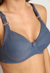 Granatowy Biustonosz Full Cup z Regulowanymi Ramiączkami Vikole. Niebieskie biustonosze Renee, bez wzorów. Za 24.99 zł.