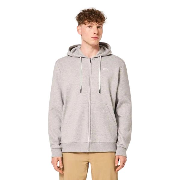 Bluza Rozpinana Męska Oakley Relax Full Zip Hoodie 2.0. Szare bluzy męskie Oakley, m, bez wzorów, casualowe, bez ramiączek, bez kaptura. Za 224.99 zł.