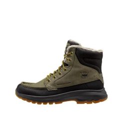 Buty trekkingowe Helly Hansen Garibaldi V3 Zielono-Czarne. Czarne trekkingi męskie Helly Hansen, z gumy, bez zapięcia. Za 763.55 zł.