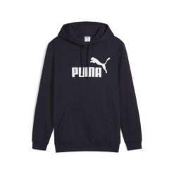 Męska bluza z kapturem Essentials z logo No. 1 PUMA. Niebieskie bluzy sportowe męskie Puma, m, bez wzorów, z kapturem, do biegania. W wyprzedaży za 174.00 zł.