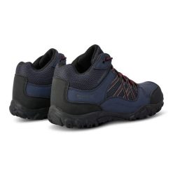 Buty trekkingowe męskie Edgepoint Mid Regatta. Niebieskie buty sportowe męskie Regatta, bez wzorów, bez zapięcia. W wyprzedaży za 355.00 zł.
