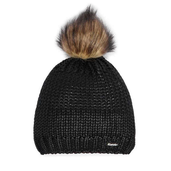 Czapka Eisbär. Czarne czapki damskie Eisbar, na zimę, bez wzorów. Za 259.99 zł.