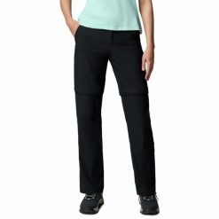 Spodnie z odpinanymi nogawkami damskie Columbia Leslie Falls Convertible Pant. Czarne spodnie sportowe damskie Columbia, na lato, bez wzorów, sportowe, trekkingowe. Za 299.99 zł.