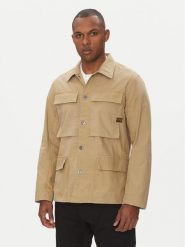 G-Star Raw Kurtka przejściowa 4 Pkt Overshirt D26429-D387 Beżowy Slim Fit. Brązowe kurtki męskie G-Star Raw, m, bez wzorów, z bawełny, retro, bez kaptura. Za 529.99 zł.