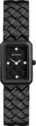Zegarek Sekonda Zegarek damski Sekonda 40627 CYRKONIE czarny. Czarne zegarki damskie Sekonda. Za 520.00 zł.
