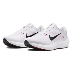 Buty Sportowe Męskie Nike Air Winflo 10. Białe buty sportowe męskie Nike, bez wzorów, bez zapięcia, do biegania. Za 352.00 zł.