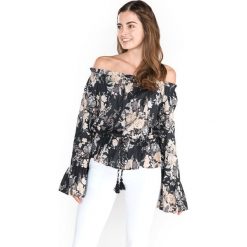 TWINSET Bluzka Czarny. Czarne bluzki damskie Twinset, s, bez wzorów, z bawełny, bez kołnierzyka, bez ramiączek. Za 683.95 zł.