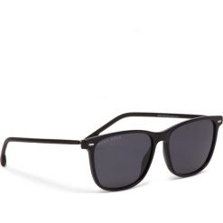 Okulary przeciwsłoneczne BOSS - 1009/S Black 807. Czarne okulary przeciwsłoneczne damskie Boss. W wyprzedaży za 519.00 zł.