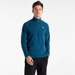 Freethink II męski narciarski polar. Niebieskie bluzy sportowe męskie Dare 2B, na zimę, m, bez wzorów, z polaru, bez kaptura, narciarskie. W wyprzedaży za 79.99 zł.