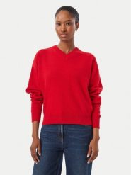 Marella Sweter Buono 2623366222 Czerwony Regular Fit. Czerwone swetry nierozpinane damskie Marella, s, bez wzorów, z wełny, bez kołnierzyka, bez ramiączek. Za 1,159.00 zł.