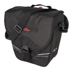 Torba miejska Utah. Czarne torby na ramię męskie NORCO, z nylonu, na ramię, duże. Za 419.90 zł.