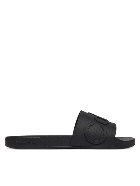 Calvin Klein Klapki Nemo HM0HM02113 Czarny. Czarne klapki męskie Calvin Klein, bez wzorów, z syntetyku, bez zapięcia. Za 136.99 zł.