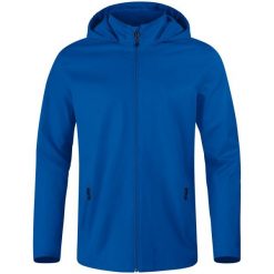 Kurtka wodoodporna Jako Allround. Niebieskie kurtki męskie Jako, m, bez wzorów, z materiału, sportowe, z kapturem. Za 448.50 zł.