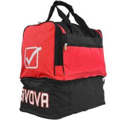 Torba piłkarska Givova Medium czerwono-czarna. Czarne torby sportowe męskie Givova, bez wzorów, z materiału. Za 93.00 zł.