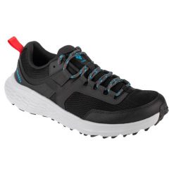 Buty sportowe Sneakersy męskie, Columbia Konos Low. Czarne buty sportowe męskie Columbia, bez wzorów, z materiału, bez zapięcia, do biegania. Za 249.99 zł.