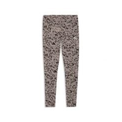 Damskie legginsy Essentials ze zwierzęcym nadrukiem PUMA. Brązowe legginsy damskie Puma, bez wzorów. Za 169.00 zł.
