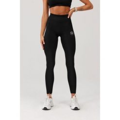 Damskie legginsy bezszwowe Rough Radical Seamless Glow Long. Czarne bielizna sportowa damska ROUGH RADICAL, bez wzorów. W wyprzedaży za 127.92 zł.