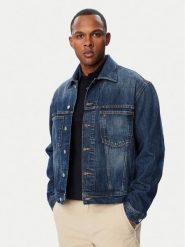 Tommy Jeans Kurtka jeansowa Archive DM0DM23574 Niebieski Regular Fit. Niebieskie kurtki męskie Tommy Jeans, l, bez wzorów, z bawełny, bez kaptura. Za 449.99 zł.