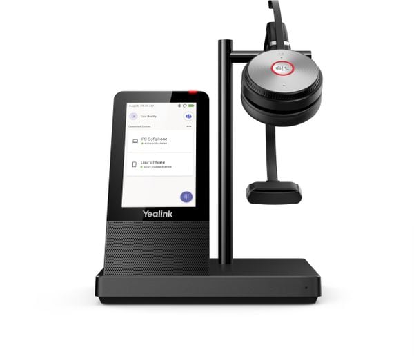 Wh66 Dect Wireless Headset. Słuchawki bezprzewodowe yealink. Za 1,246.11 zł.