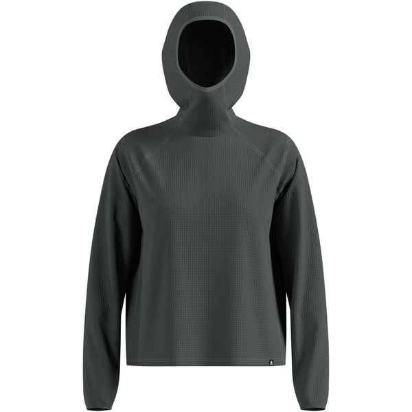 Bluza z kapturem Odlo Mid layer hoody CUBIC. Szare bluzy męskie ODLO, m, bez wzorów, z kapturem. Za 319.99 zł.