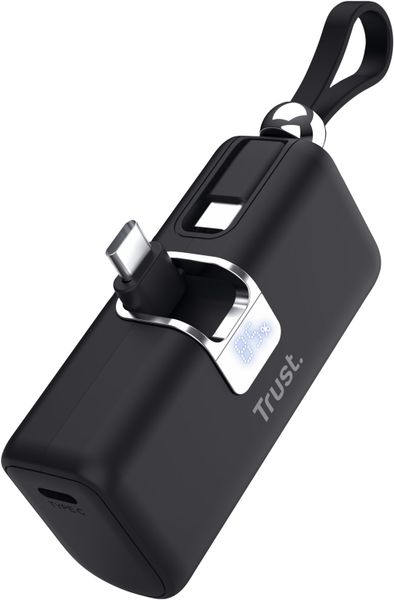 Powerbank Trust Pacto 5000mAh Czarny. Czarne powerbanki TRUST. Za 68.58 zł.
