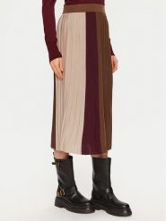 Weekend Max Mara Spódnica plisowana Virgin 2425306022 Beżowy Regular Fit. Brązowe spódnice damskie Weekend Max Mara, xs, bez wzorów, z syntetyku, plisowane. Za 839.99 zł.