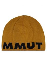 Mammut Czapka Mammut Logo Beanie 1191-04891-7507-1 Brązowy. Brązowe czapki męskie Mammut, bez wzorów, z materiału. Za 229.99 zł.