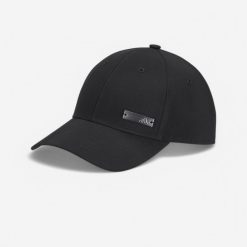 Czapka z daszkiem ADIDAS. Zielone czapki damskie Adidas, bez wzorów, z materiału, eleganckie. Za 79.99 zł.