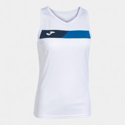 Damski tank top Joma. Białe topy damskie Joma, s, bez wzorów, bez kołnierzyka, bez ramiączek. Za 147.50 zł.