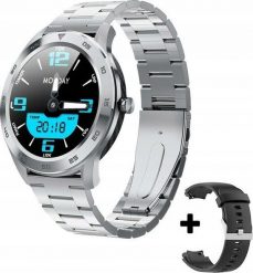 Smartwatch Active Band DT98 Srebrny. Szare zegarki smartwatch Active Band, bez wzorów. Za 219.99 zł.