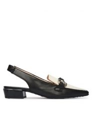 Hispanitas Czółenka BHV264690 C002 Czarny. Czarne czółenka damskie Hispanitas, bez wzorów, ze skóry, bez obcasa, bez zapięcia. Za 669.99 zł.