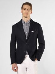 Cinque Marynarka Mężczyźni Slim Fit niebieski, 94. Niebieskie garnitury męskie Cinque, m, bez wzorów, eleganckie. Za 1,199.95 zł.