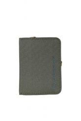 Portfel turystyczny RFID Card Wallet Recycled. Zielone portfele męskie Lifeventure, bez wzorów, z materiału. Za 55.99 zł.