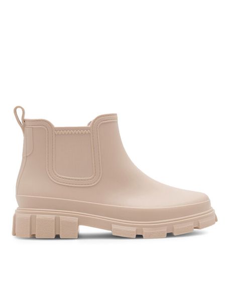 Jenny Fairy Kalosze AJ0427 Beżowy. Brązowe kalosze damskie Jenny Fairy, bez wzorów, z syntetyku, bez zapięcia. Za 99.99 zł.