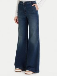 ViCOLO Jeansy DF5103 Niebieski Wide Leg. Niebieskie jeansy damskie ViCOLO, bez wzorów, z bawełny. Za 599.99 zł.