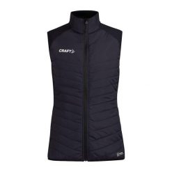 Kurtka narciarska damska Craft Adv Nordic Club. Czarne kurtki sportowe damskie Craft, xl, bez wzorów, z dzianiny, bez ramiączek, bez kaptura, na fitness i siłownię. Za 445.60 zł.