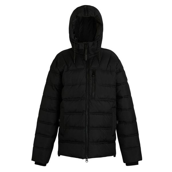Męska Ocieplana Kurtka Leeshaw. Zielone kurtki męskie Regatta, l, bez wzorów, z materiału, z kapturem. Za 241.99 zł.