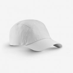 Czapka turystyczna z daszkiem Hike 500. Szare czapki damskie FORCLAZ, na jesień, w ażurowe wzory, z materiału. Za 39.99 zł.