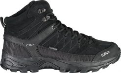 Buty trekkingowe męskie CMP Rigel Mid trekking Shoe Wp Nero/Nero r. 41 (3Q12947-72YF). Buty zimowe męskie CMP, bez wzorów, bez obcasa, bez zapięcia. Za 396.90 zł.