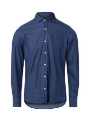 Finshley & Harding Koszula Mężczyźni Slim Fit Bawełna niebieski, XXL. Niebieskie koszule męskie Finshley & Harding, m, bez wzorów, z bawełny, bez kołnierzyka, bez ramiączek. Za 199.95 zł.