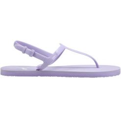Sandały do chodzenia damskie Puma Cozy Sandal Wns. Fioletowe sandały damskie Puma, bez wzorów, bez obcasa, bez zapięcia. Za 103.14 zł.