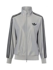 Adidas Originals bluza z kapturem Kobiety Sztuczne włókno szary, XS. Szare bluzy damskie adidas Originals, xs, bez wzorów, z włókna, sportowe, bez ramiączek, z kapturem. Za 399.95 zł.