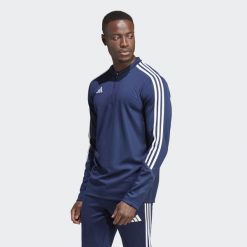 Tiro 23 Club Training Top. Białe bluzy męskie Adidas, l, bez wzorów, z materiału, sportowe, bez ramiączek, bez kaptura. Za 106.99 zł.