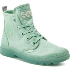 Trapery PALLADIUM - Pampalicious 96205-313-M Misty Jade. Zielone trapery damskie Palladium, z materiału, bez zapięcia. W wyprzedaży za 219.00 zł.
